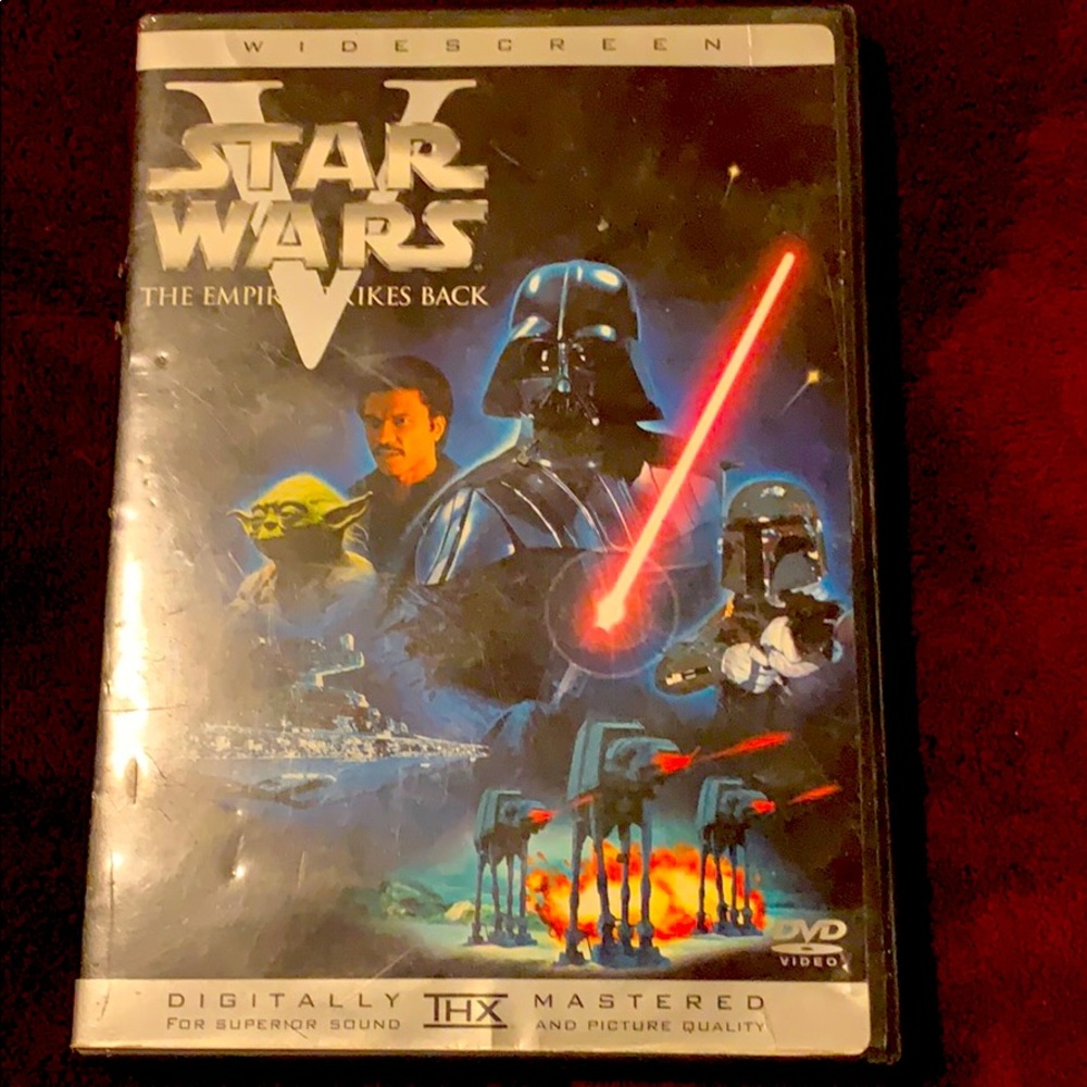 DVD stars wars v The empire strikes back